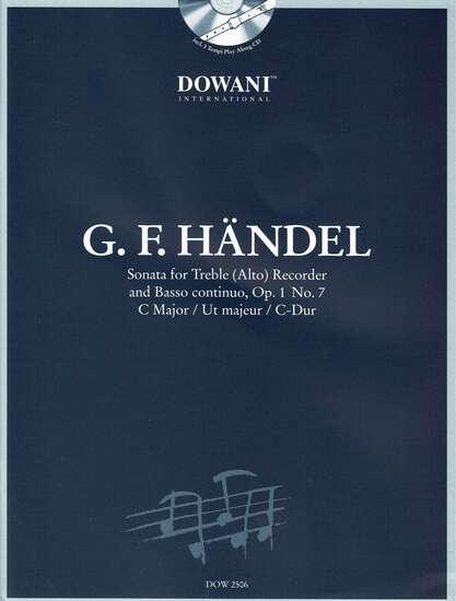 photo of Dowani Album Sonata for Treble and Bc, Op. 1 No. 7, C Major