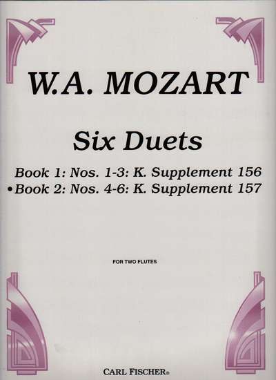 photo of Six Duets, Book II, Nos. 4-6: K. Supplement 157, Op. 75