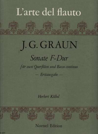 photo of Sonate F-Dur für zwei Querflöten und Basso continuo