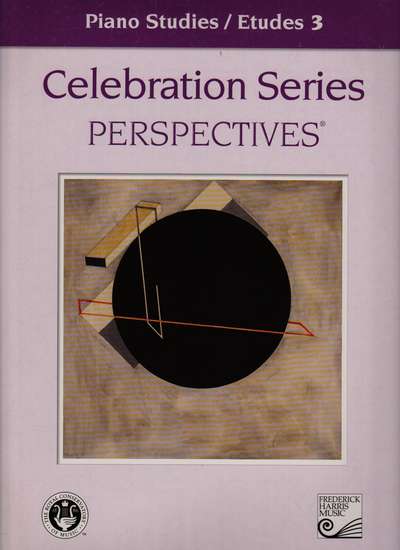 photo of Celebration Series, Perspectives, Piano Studies/Etudes Book 3