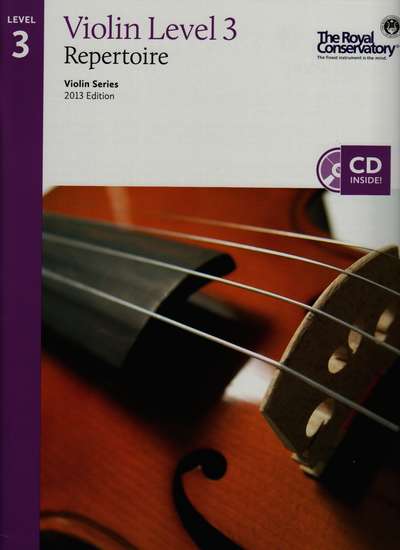 photo of Violin Series, 2013 Edition, Album 3 with CD