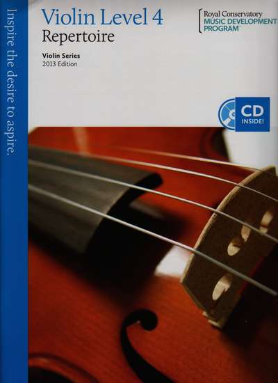 photo of Violin Series, 2013 Edition, Album 4 with CD