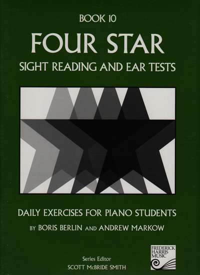photo of Four Star Sight Reading and Ear Tests, Book 10