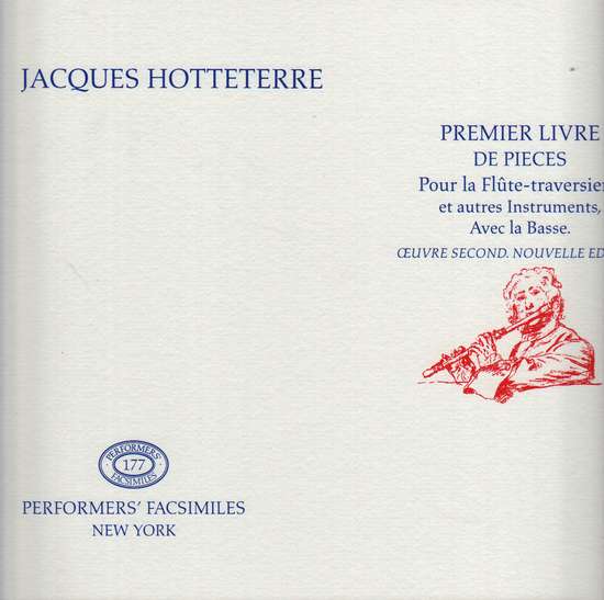 photo of Premier Livre de Pieces, Oeuvre Second, Nouvelle Edition facsimile