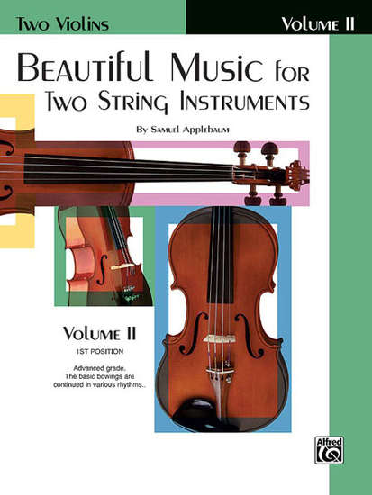 photo of Beautiful Music for Two String Instruments, Vol. II Violins
