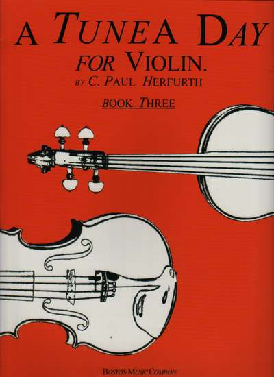 photo of A Tune a Day, Violin, Book Three