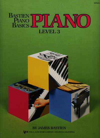 photo of Bastien Piano Basics, Level 3