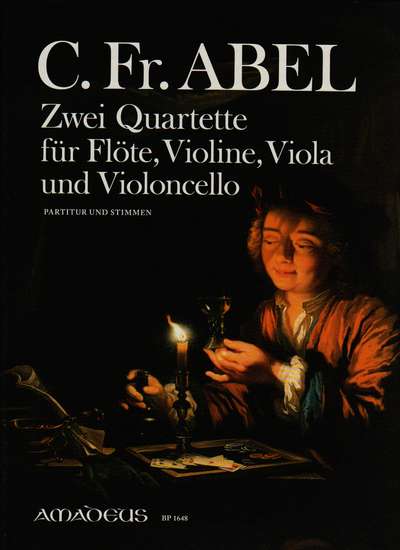 photo of 2 Quartets for Flute, Violin, Viola and Cello, II in F Major, IV in D Major