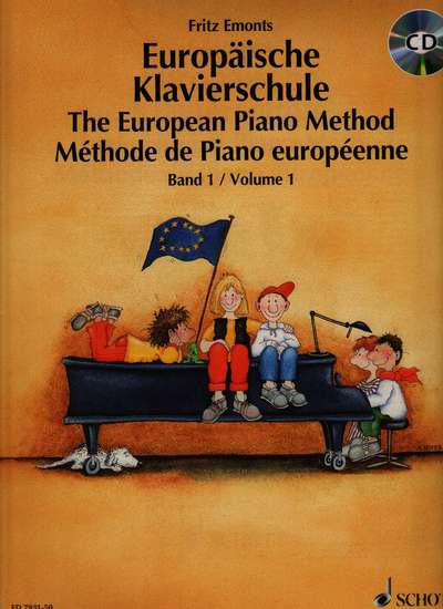 photo of The European Piano Method, Volume 1, with CD