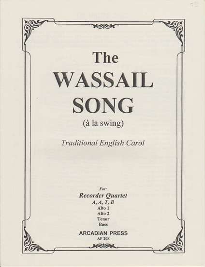 photo of The Wassail Song (a la swing)