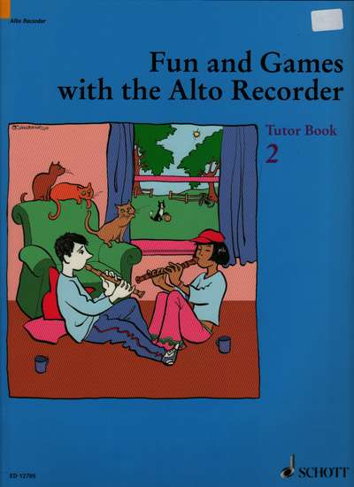 photo of Fun and Games with the Alto Recorder, Tutor Book 2