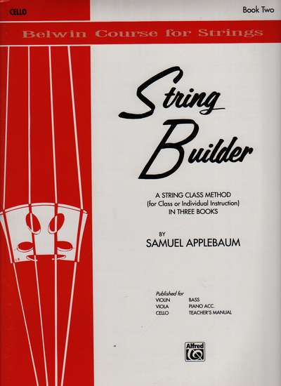 photo of String Builder, Cello, Book Two
