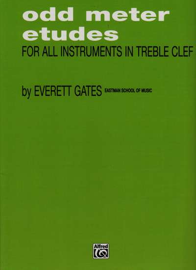 photo of Odd Meter Etudes for all instruments in Treble Clef