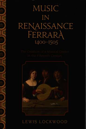 photo of Music in Renaissance Ferrara 1400-1505