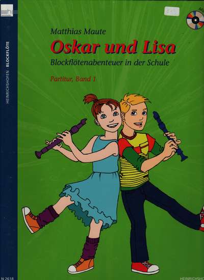 photo of Oskar und Lisa, Recorder Adventure in School, Book 1, German, CD, Teacher book
