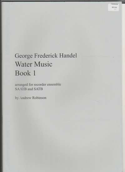 photo of Water Music, Suite I