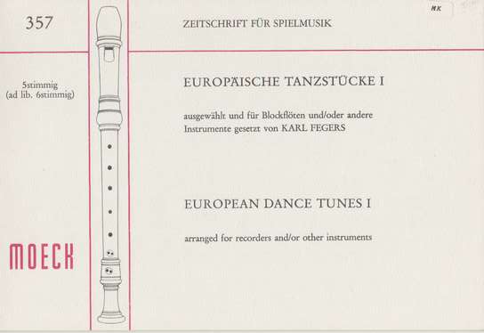 photo of European Dance Tunes I