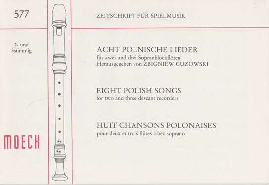 photo of Eight Polish Songs