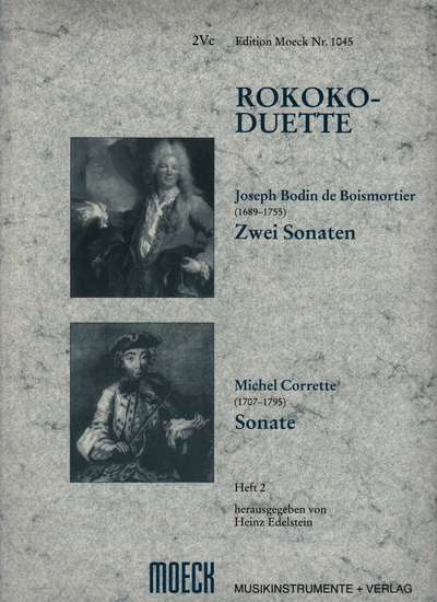 photo of Rokoko Duette, Vol. 2, Two sonatas Op. 40/1-2; Sonata C major Op. 24