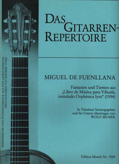 photo of Fantasias and Tientos from Libro de Musica para Vihuela with Facsimile