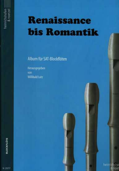 photo of Renaissance bis Romantik, Album for SAT