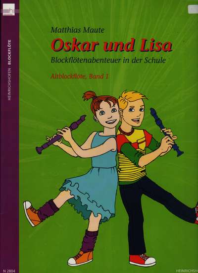 photo of Oskar und Lisa, Recorder Adventure in School, Book 1, Alto, Student book