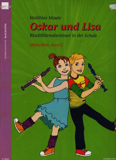 photo of Oskar und Lisa, Recorder Adventure in School, Book 2, Atlo, Student book
