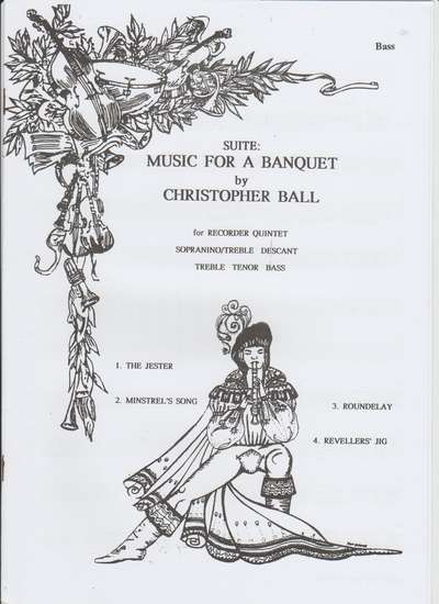 photo of Music for a Banquet, parts set
