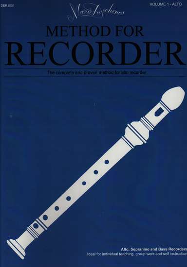 photo of Method for the Recorder, Part One, Alto
