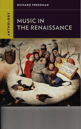 photo of Music in the Renaissance, Anthology