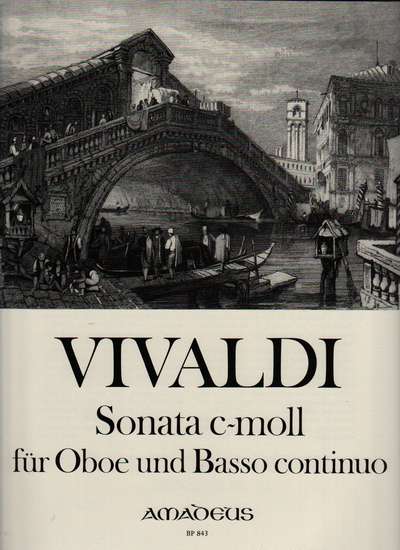 photo of Sonata in c minor for Oboe and Bc, RV 53