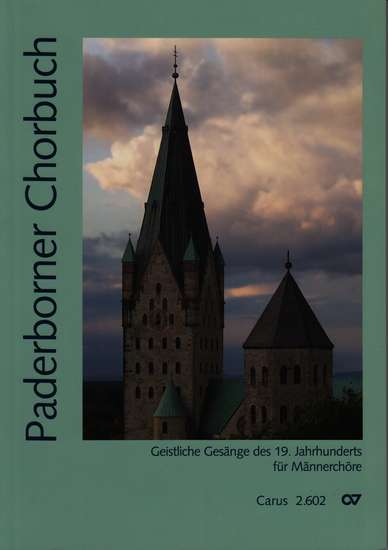 photo of Paderborner Chorbuch, Sacred music from the 1900s for Male Choir