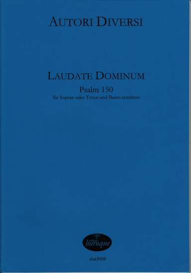 photo of Laudate Dominum, Psalm 150, 5 Settings