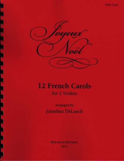 photo of Joyeux Noël, 12 French Christmas Carols, for 2 violins