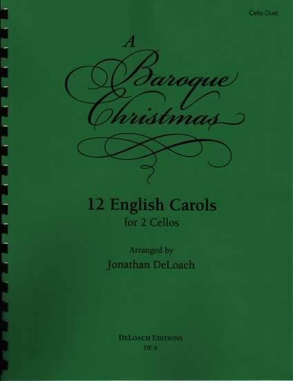 photo of A Baroque Christmas, 12 English Carols, for 2 cellos