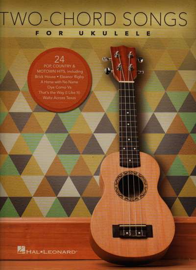 photo of Two-Chord Songs for Ukulele, 24 Pop, Country & Motown Hits