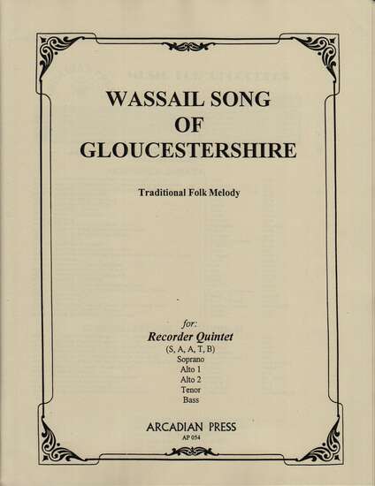 photo of Wassail Song of Gloucestershire