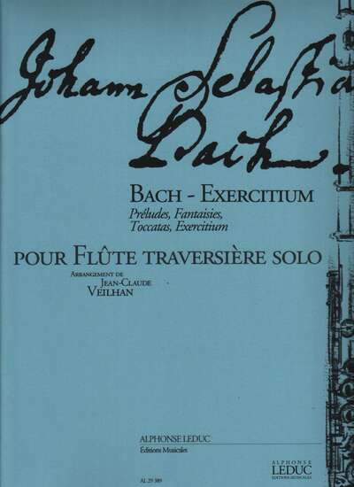 photo of Bach-Exercitium, Preludes, Fantaisies, Toccatas, Exercitium for Flute