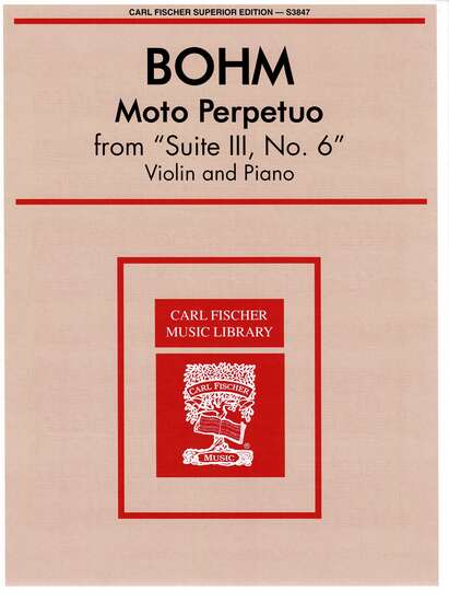 photo of Moto Perpetuo from Suite III, No. 6