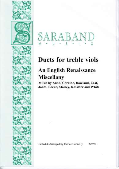 photo of Duets for treble viols or violins: An English Renaissance Miscellany
