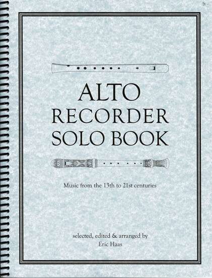 photo of Alto Recorder Solo Book