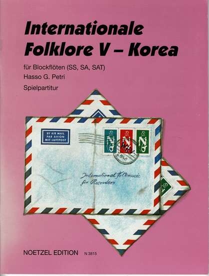 photo of Internationale Folklore V- Korea, 3 versions, 19 tunes