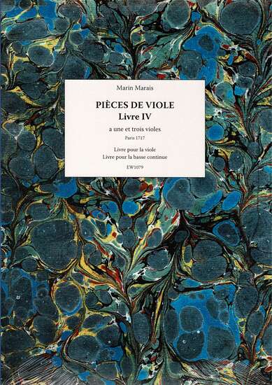 photo of Pieces de viole, Livre IV facsimile