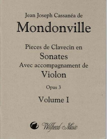 photo of Pieces de Clavecin en Sonatas Avec accompagnament de Violon, Opus 3, Vol. I