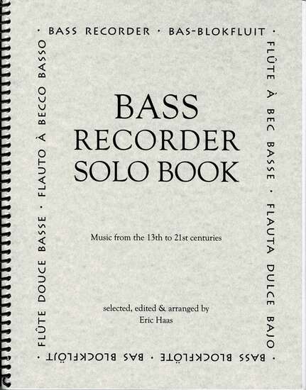 photo of Bass Recorder Solo Book