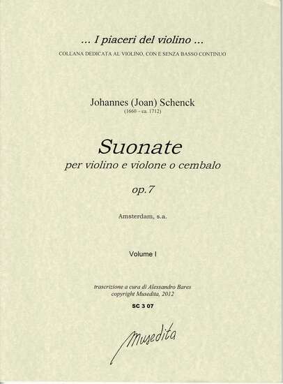 photo of Suonate per violino e violon o cembalo, Op. 7