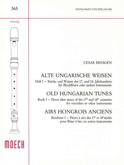 photo of Old Hungarian Tunes, Book I
