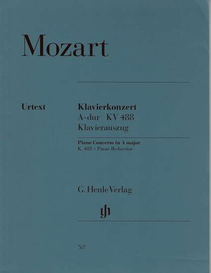 photo of Konzert A-dur, KV 488, edition for 2 Pianos, Urtext