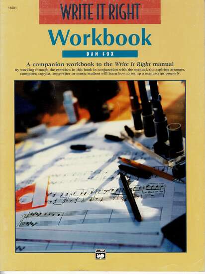 photo of Write It Right, Workbook