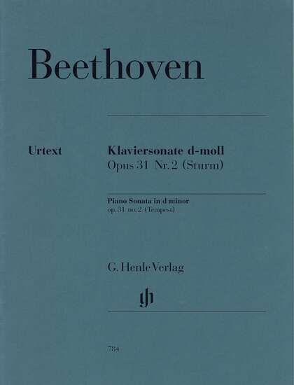 photo of Piano Sonata in d minor, Opus 13, No. 2 Tempest, Urtext